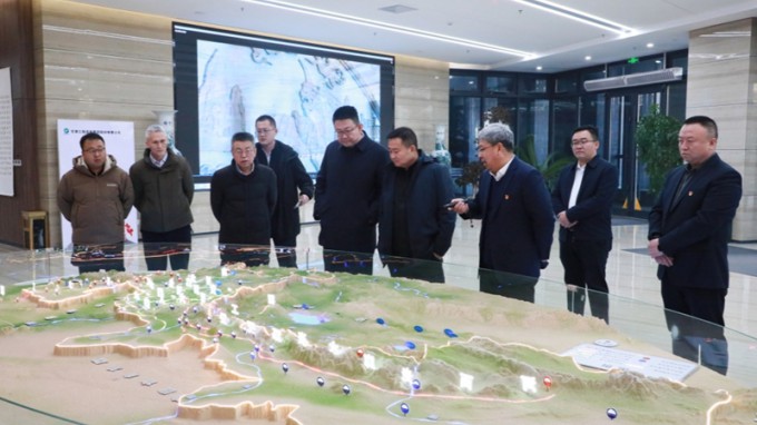 蘭州市副市長李文生到省水電設(shè)計(jì)院調(diào)研指導(dǎo)工作